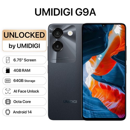Umidigi g9a 8gb - ram, 64gb